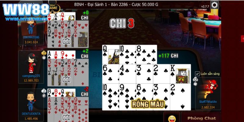 Những loại hình game bài WW88 hấp dẫn 2025