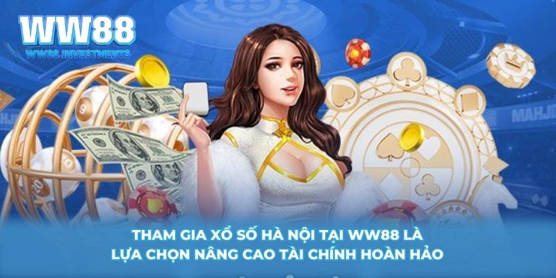 Tham gia xổ số Hà Nội tại WW88 là lựa chọn nâng cao tài chính hoàn hảo
